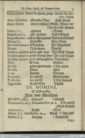De Homine