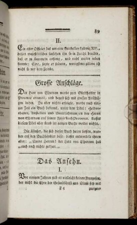 Grosse Anschläge