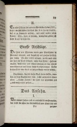Grosse Anschläge