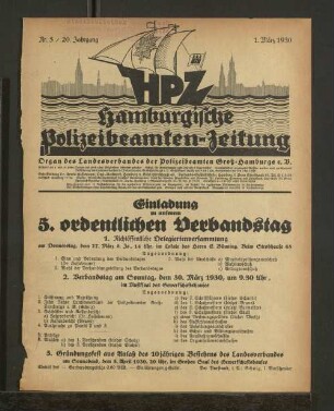 Einladung zu unserem 5. ordnetlichen Verbandstag