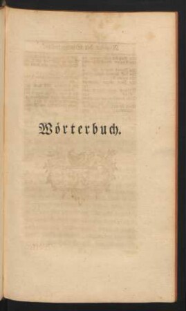 Wörterbuch.