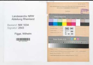 Entnazifizierung Wilhelm Figge , geb. 31.03.1910 (Hauptfeldwebel)