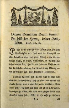 Rede, auf das hochfeyerliche Dankfest, wegen der Eroberung von Mainz : in der hohen Domstiftskirche zu Augsburg, am XII. Sonntage nach Pfingsten vorgetragen von Georg Zeiler, der Gottesgelehrtheit Doktor, und Domprediger daselbst. 1793.