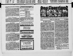 Das Lipperland. 1923-1923