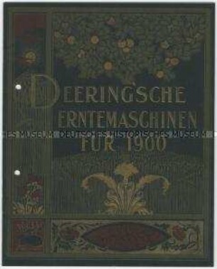 Landwirtschaftliche Produkte der Firma Deering International Harvester Company