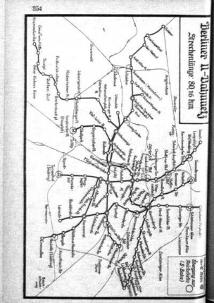 Karte: Berliner U-Bahnnetz