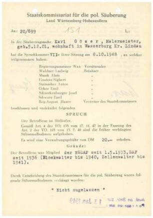Göser, Karl