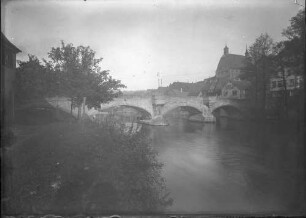 Neckarbrücke Besigheim Ansicht vom 28.09.1927