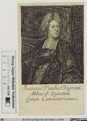 Bildnis Jean-Paul Bignon