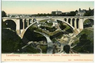 Luxemburg. Pont Adolphe