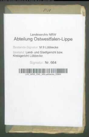 Erblasser: Knollmann, Friederike Henriette, geb. Vogeler verw. Bahre oder Baare: