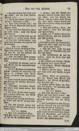 Der 124. Psalm