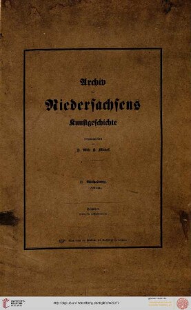 3. Abtheilung: Mittelalterliche Kunstwerke in Goslar