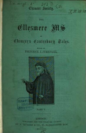 The Ellesmere ms of Chaucer's Canterbury tales. 5
