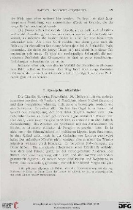 7. Römische Altarbilder