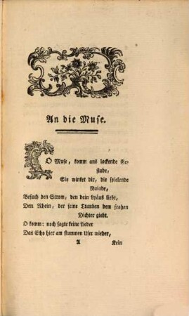 Poetische Versuche