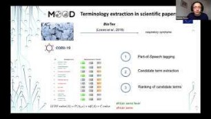 Text mining on COVID19 datasets - Terminology extraction