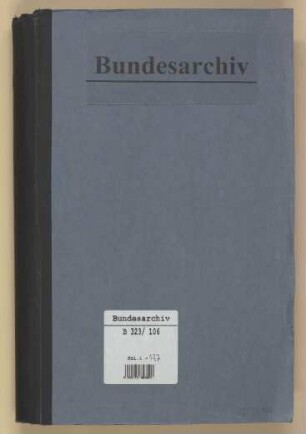 Korrespondenz mit dem Institut für Denkmalpflege in Wien: Bd. 1