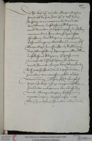 Schlussresolution der katholischen Stände an den Kaiser: Religionsfrieden und Konfessionsgravamina