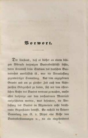 Quellen des deutschen Bundesrechtes