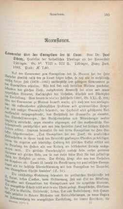 193-210 Rezensionen