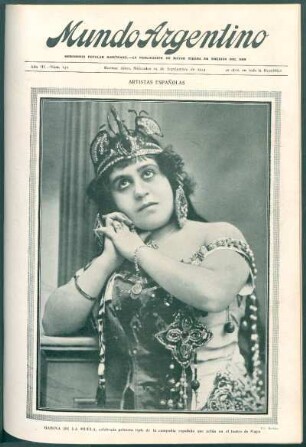 Artistas españolas [Fotografía] : Gabina de la Muela