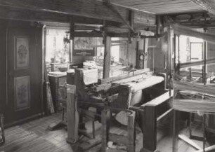Umgebindehaus, Weberstube Jonsdorf, Webstube