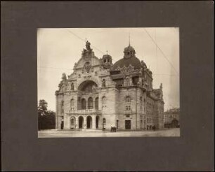 Stadttheater (auch: Opernhaus), Nürnberg: Vorderansicht