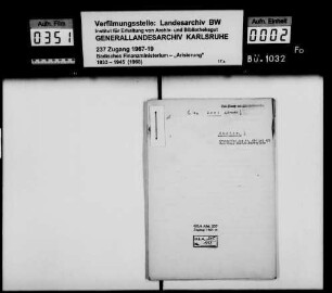 Levi, Albrecht in Buchen Käufer: Paul Schäfer, Kaufmann in Buchen Lagerbuch-Nr 494 und 499 Buchen
