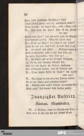 Zwanzigster Auftritt