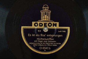Es ist ein Ros' entsprungen / [M. Praetorius]