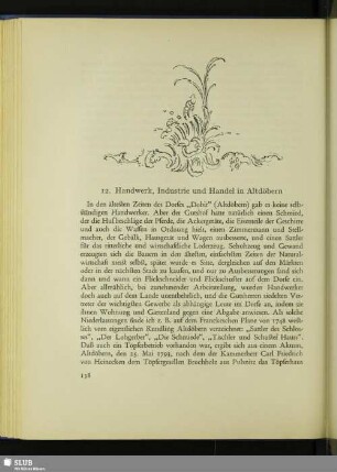 12. Handwerk, Industrie und Handel in Altdöbern