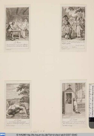 Oben links: La Mort