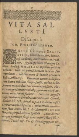 Vita Sallusti[i]
