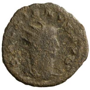 Münze, Antoninian, 266 - 268 n. Chr.
