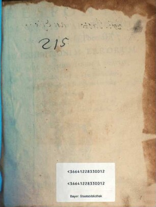 Responsio Danielis Papebrochii ... ad Exhibitionem Errorum per Sebastianum a S. Paulo ... evulgatam anno 1693 Coloniae, 1