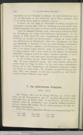 V. Das unbestrittene Königtum