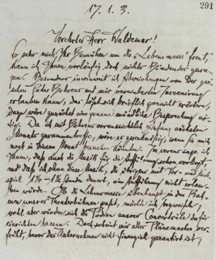 Brief an Arthur Waldemar-Toron