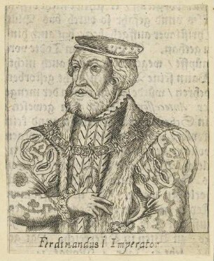 Bildnis des Ferdinandus I Imperator