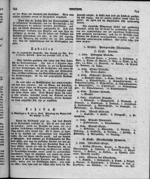 Tabellen über die vergleichende Geognosie : ein Versuch / Christian Keferstein - Halle : Zwetschke, 1825