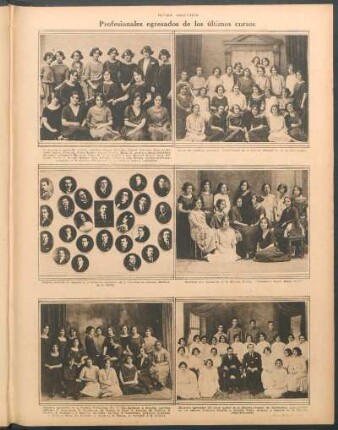 Profesionales egresados de los últimos cursos [Fotografías]