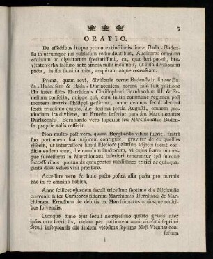 7-16, Oratio