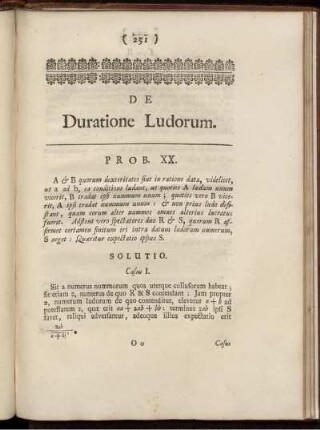 Duratione ludorum.