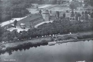 Lunapark in Leipzig : Blickrichtung Nordosten