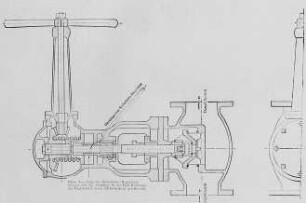 Haupteinlassventil einer A. E. G. - Curtis-Turbine : Technikgeschichte | Industrie und Technik | Dampfmaschinen (Abwärmekraftmaschinen, Locomobile)