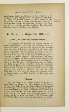 II. Rom eine Republik 510-31