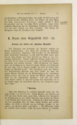 II. Rom eine Republik 510-31