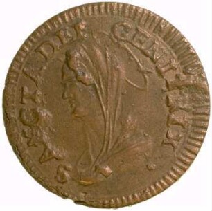 Münze, 5 Baiocchi, 1799
