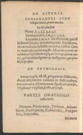 De Etymologia.
