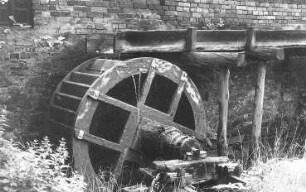 Wittichenau. Schowtschickmühle, Wasserrad